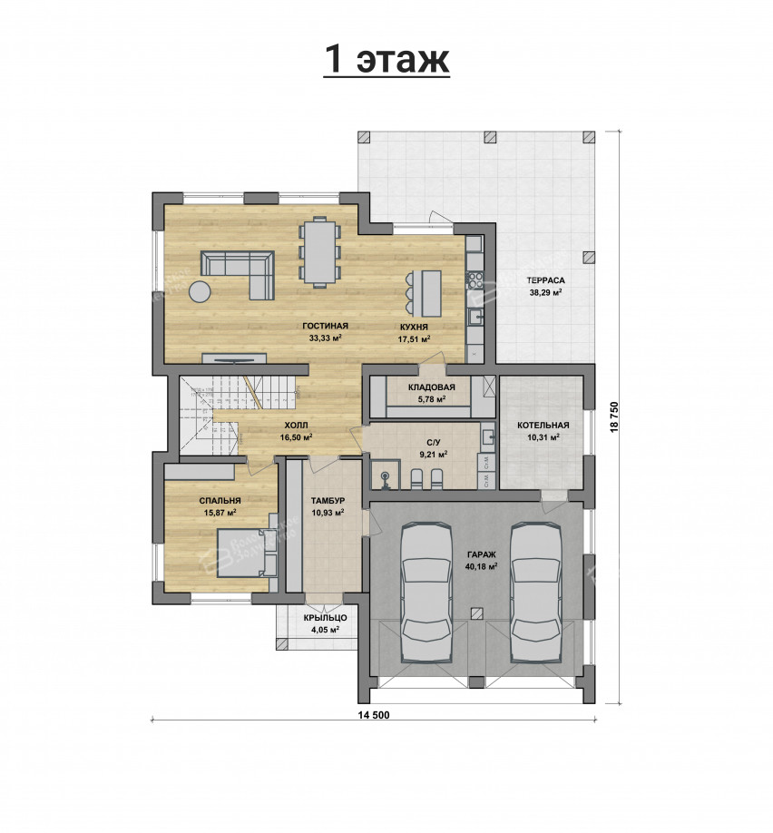 Дом из камня VZ-790